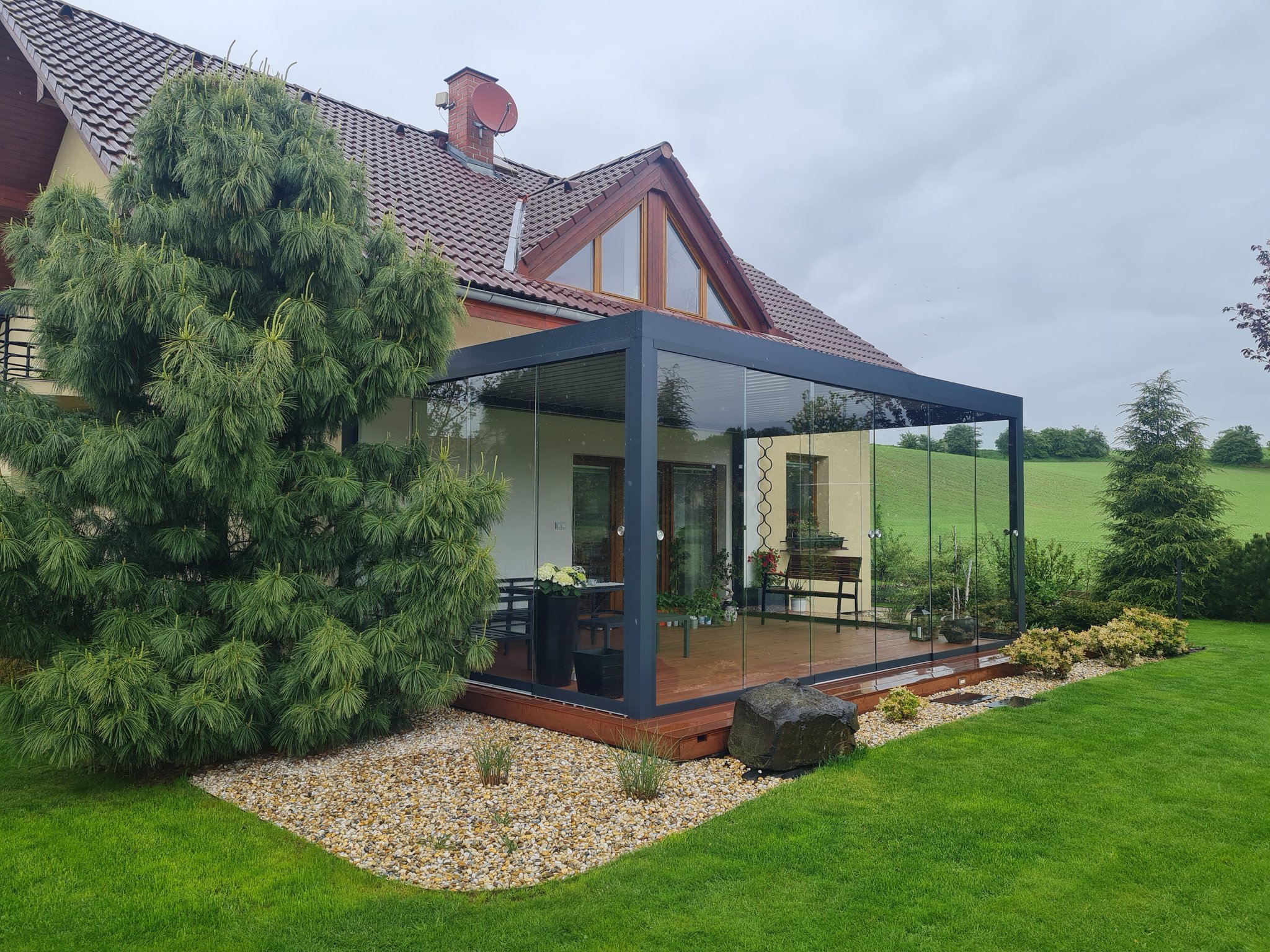 Pergola ARTOSI na terase