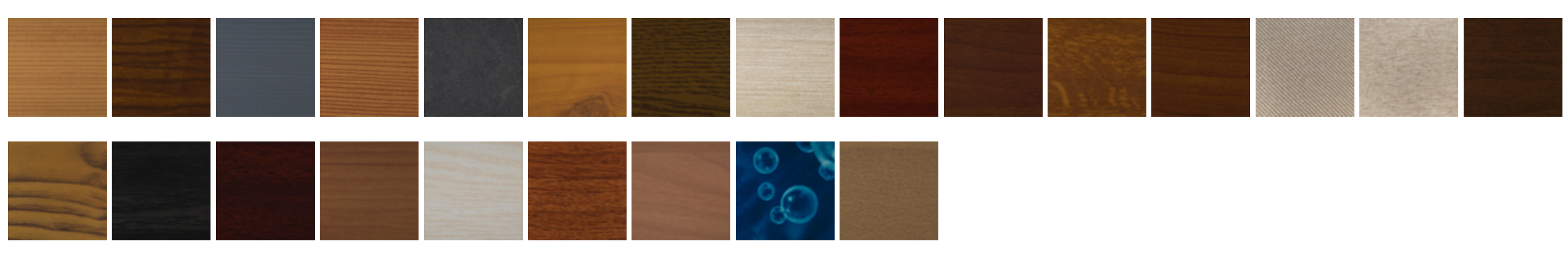 HRV80-ZIP-2P – příplatkové barvy