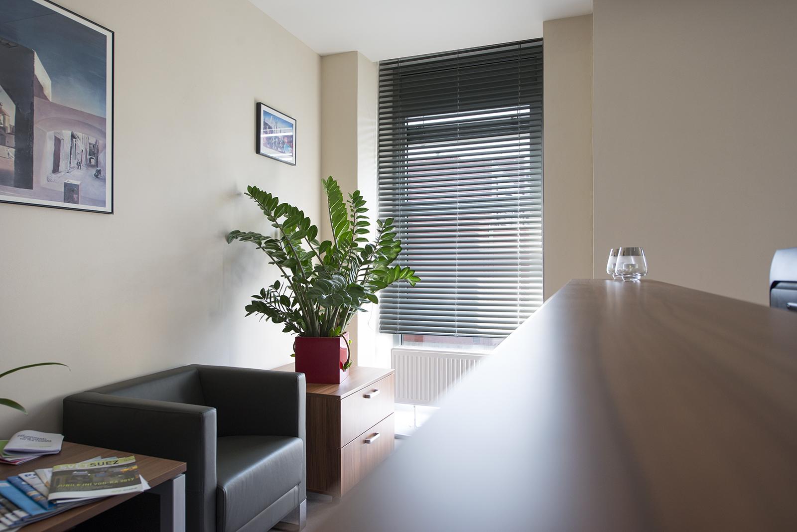 Vnitřní žaluzie – kancelář